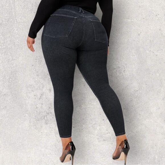 GOOD AMERICAN Always Fits Good Legs Jeans 28-32 - Picture 6 of 10